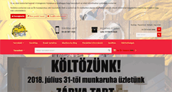 Desktop Screenshot of loyalmunkaruha.hu