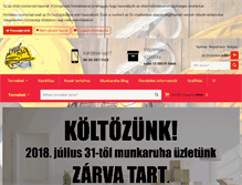 Tablet Screenshot of loyalmunkaruha.hu